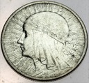 2 zł złote 1934 Głowa kobiety, Polonia SREBRO