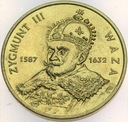 2 zł złote 1998 Zygmunt III Waza