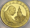 10 zł złotych 2005 Jan Paweł II SREBRO plater. AU