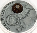 20 zł złotych 2001 Szlak Bursztynowy RZADKA