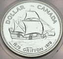 Kanada 1 Dolar 1979 Griffon SREBRO