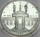 USA 1 dolar 1984 Los Angeles SREBRO