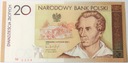 WZÓR 20 zł 2009 Juliusz Słowacki BARDZO RZADKI