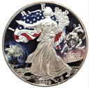 USA 1 dolar 2019 oz uncja One Silver Dollar SREBRO