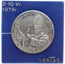 Jan Paweł II 1978 Gaude Mater Polonia SREBRO