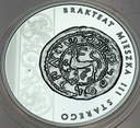 10 zł złotych 2014 brakteat Mieszka III Starego