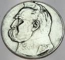 10 zł złotych 1934 Józef Piłsudski ORZEŁ ZWYKŁY