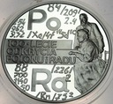 20 zł 1998 Skłodowska Polon i rad