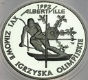 200000 zł złotych 1991 Albertville Olimpiada