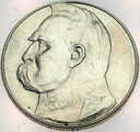 10 zł złotych 1939 Józef Piłsudski SREBRO