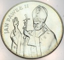 10000 zł złotych 1987 Jan Paweł II SREBRO