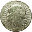 5 zł złotych 1932 Głowa kobiety Polonia SREBRO
