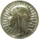 5 zł złotych 1934 Głowa kobiety Polonia SREBRO