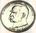 50000 złotych 1988 Piłsudski Niepodległość SREBRO