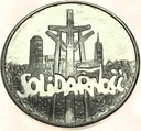 100000 zł złotych 1990 Solidarność TYP A SREBRO
