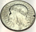 10 zł złotych 1933 Głowa kobiety Polonia SREBRO