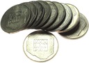 LOT 10 x 200 zł 1974 XXX lat PRL INWESTYCJA SREBRO