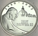 10 zł złotych 2005 Jan Paweł II SREBRO