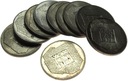 LOT 10 x 200 zł 1974 XXX lat PRL INWESTYCJA SREBRO