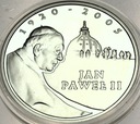 10 zł złotych 2005 Jan Paweł II SREBRO