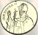 10000 zł złotych 1987 Jan Paweł II SREBRO