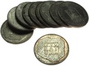 LOT 10 x 200 zł 1974 XXX lat PRL INWESTYCJA SREBRO