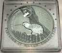 Nowa Zelandia 1 Dolar Ptak Kiwi SREBRO