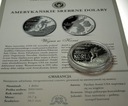 USA 1 Dolar 1991 Korea SREBRO