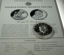 USA 1 dolar One Dollar 1971 Eisenhower SREBRO