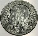 5 zł złotych 1933 Głowa kobiety Polonia SREBRO