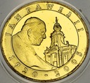 10 zł złotych 2005 Jan Paweł II SREBRO plater. AU