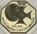 50000 zł złotych 1992 Virtuti Militari 200 lat