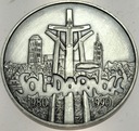 100000 zł złotych 1990 Solidarność TYP A SREBRO