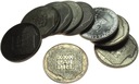 LOT 10 x 200 zł 1974 XXX lat PRL INWESTYCJA SREBRO