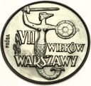 PRÓBA 10 zł 1965 VII Wieków Warszawy CuNi