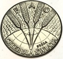 PRÓBA 10 zł 1971 FAO Chleb Dla Świata CuNi