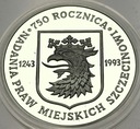 200000 zł złotych 1993 Szczecin Nadanie Praw