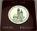 PRÓBA 100 zł 1981 Kościół Mariacki w Krakowie Ag
