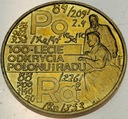 2 zł złote 1998 Skłodowska Polon i rad