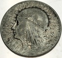 5 zł złotych 1934 Głowa kobiety Polonia SREBRO