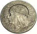 5 zł złotych 1934 Głowa kobiety Polonia SREBRO