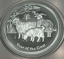 Australia 2 Dolary 2015 Rok Kozy SREBRO 2 UNCJE