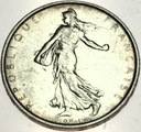 Francja 5 Franków 1965, SREBRO