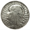 5 zł złotych 1933 Głowa kobiety Polonia SREBRO