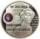 10 zł złotych 2008 Powstanie Wielkopolskie