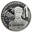10 zł złotych 2010 Auschwitz Witold Pilecki