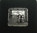 10 zł złotych 2011 Przybora Wasowski KWADRATOWA