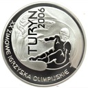 10 zł złotych 2006 Turyn Snowboard