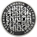 10 zł złotych 2007 Enigma Złamanie Szyfru