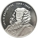 10 zł złotych 2000 Jan II Kazimierz POPIERSIE